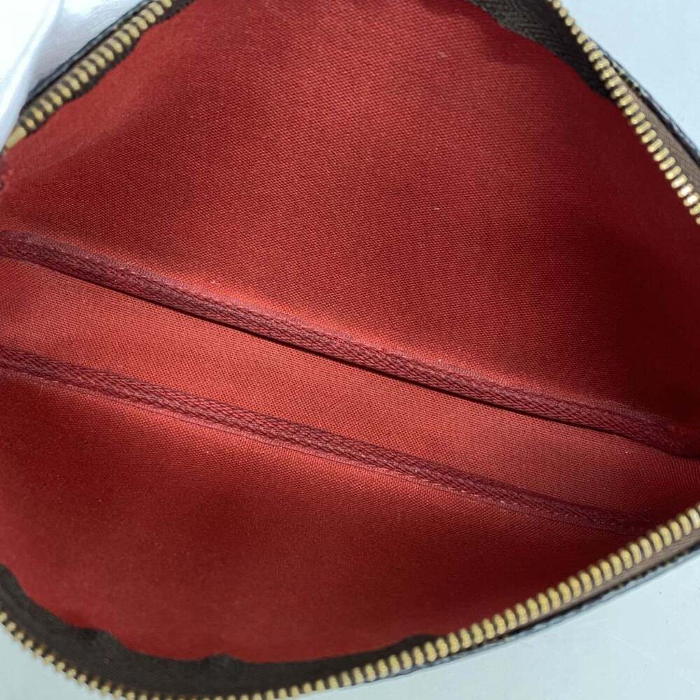 LOUIS VUITTON Brown Damier Pochette Pouch - Picture 4 of 9